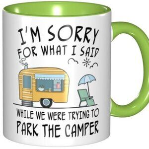 Parking Camper Ceramic Mug